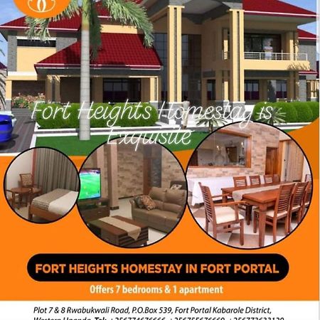 Fort Portal Fort Heights Homestay מראה חיצוני תמונה